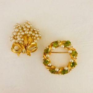 Two Brooch Pins